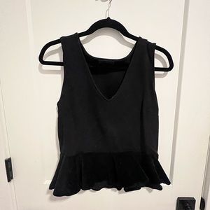 JCREW peplum top